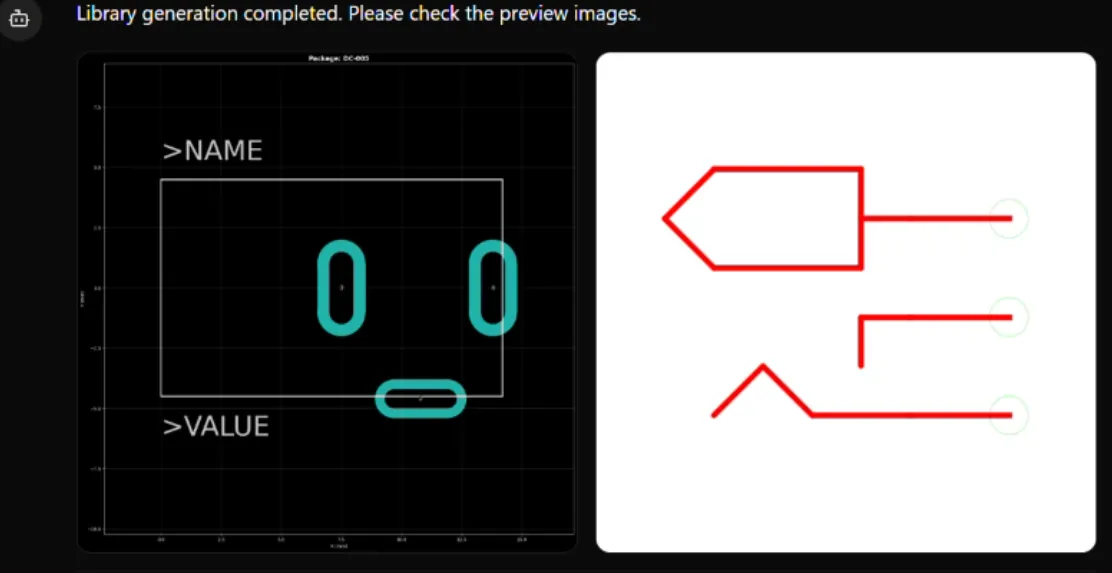 Generation complete with preview